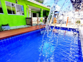 casa com piscina